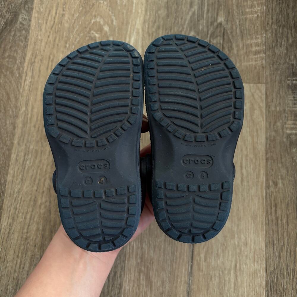 Crocs Toddler Boy Classic Clogs Navy Blue - Size: 8 - Picture 5 of 6